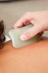 gua sha jade, non irritated